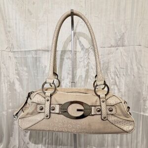 RARE Y2K Guess “Ivory Denim” Shoulder Bag [ARCHIVE/DEADSTOCK]
